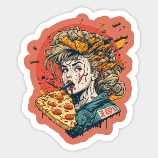 Pop Culture Pizza #1 Sticker